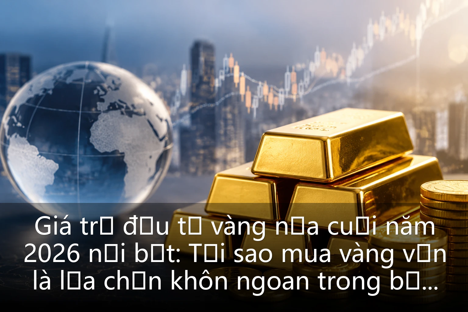 Giá trị đầu tư vàng nửa cuối năm 2026 nổi bật: Tại sao mua vàng vẫn là lựa chọn khôn ngoan trong bất ổn toàn cầu