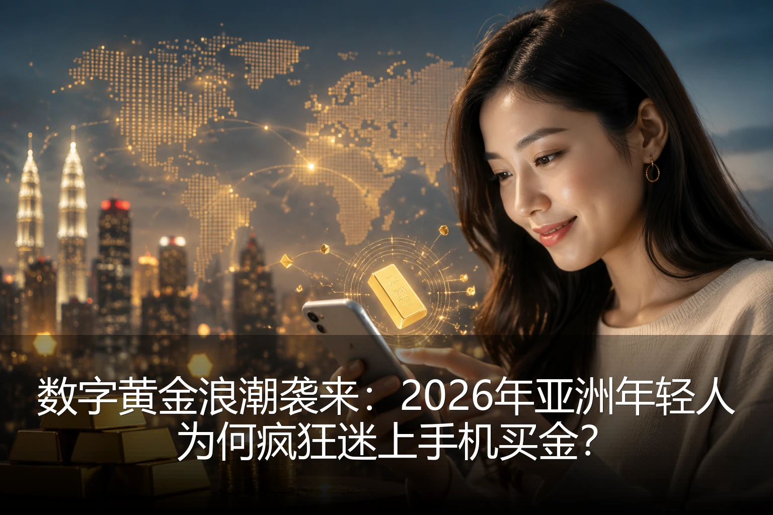 数字黄金浪潮袭来：2026年亚洲年轻人为何疯狂迷上手机买金？