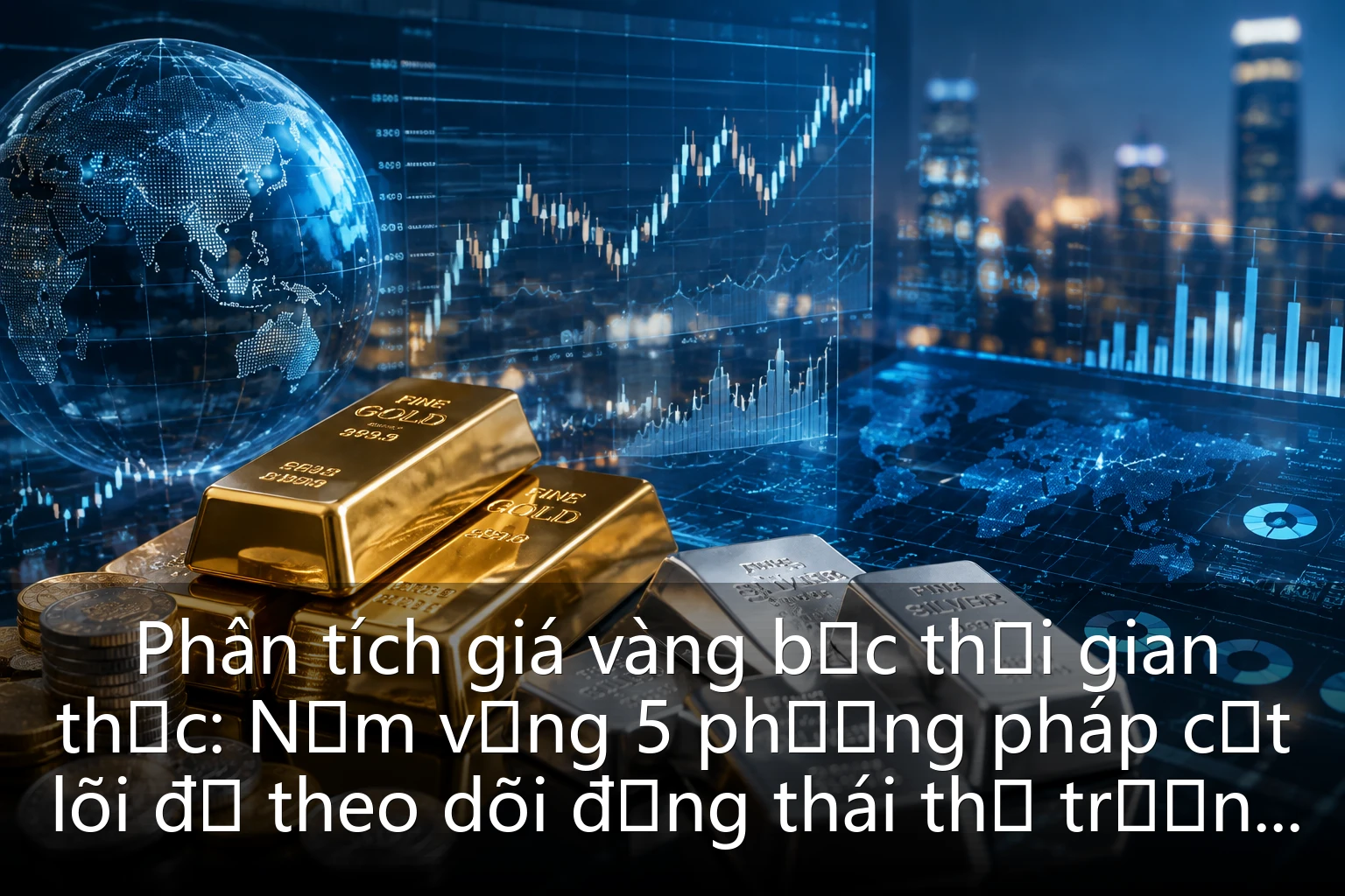 Phân tích giá vàng bạc thời gian thực: Nắm vững 5 phương pháp cốt lõi để theo dõi động thái thị trường kim loại quý năm 2026