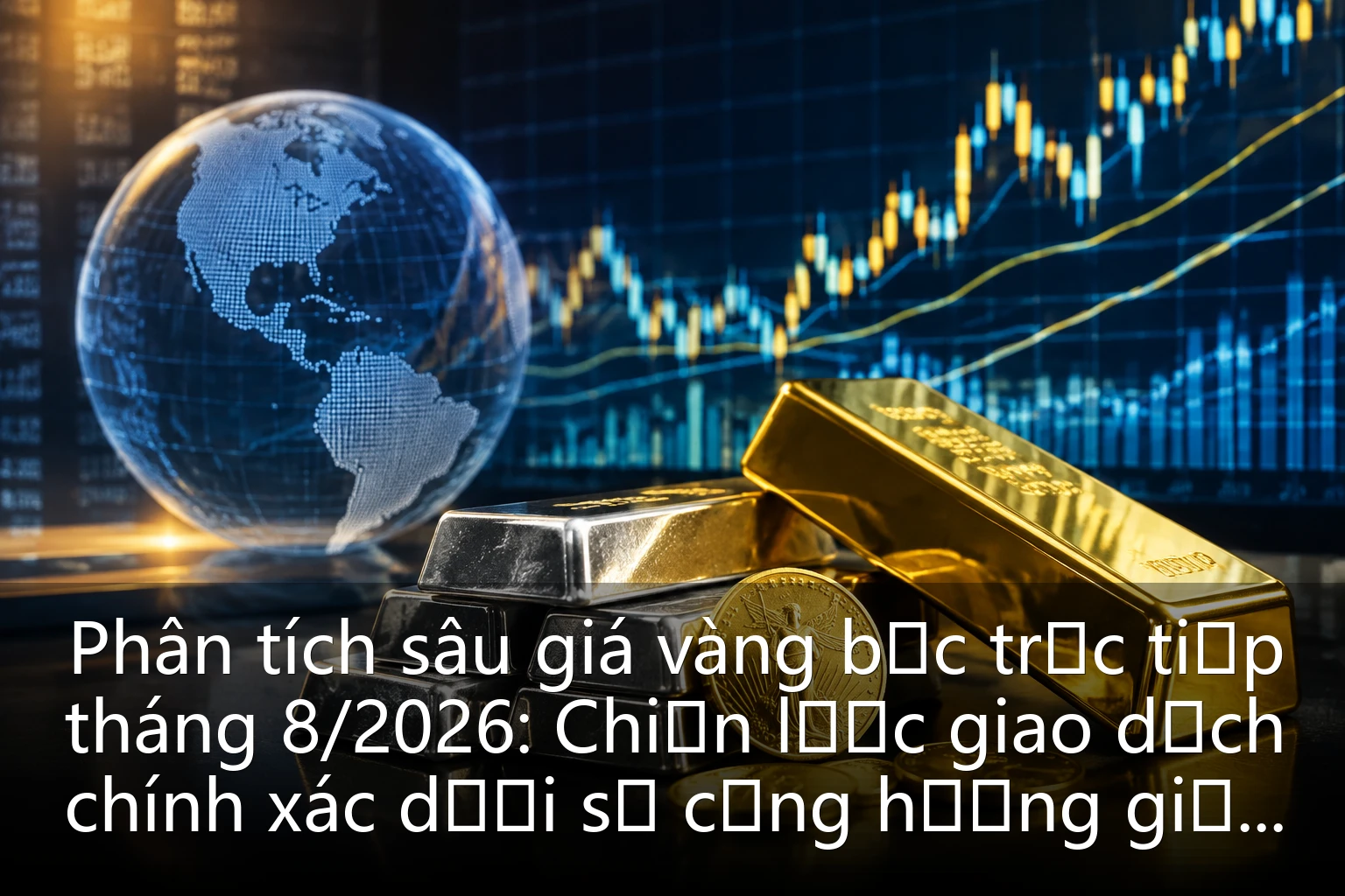 Phân tích sâu giá vàng bạc trực tiếp tháng 8/2026: Chiến lược giao dịch chính xác dưới sự cộng hưởng giữa kỹ thuật và cơ bản