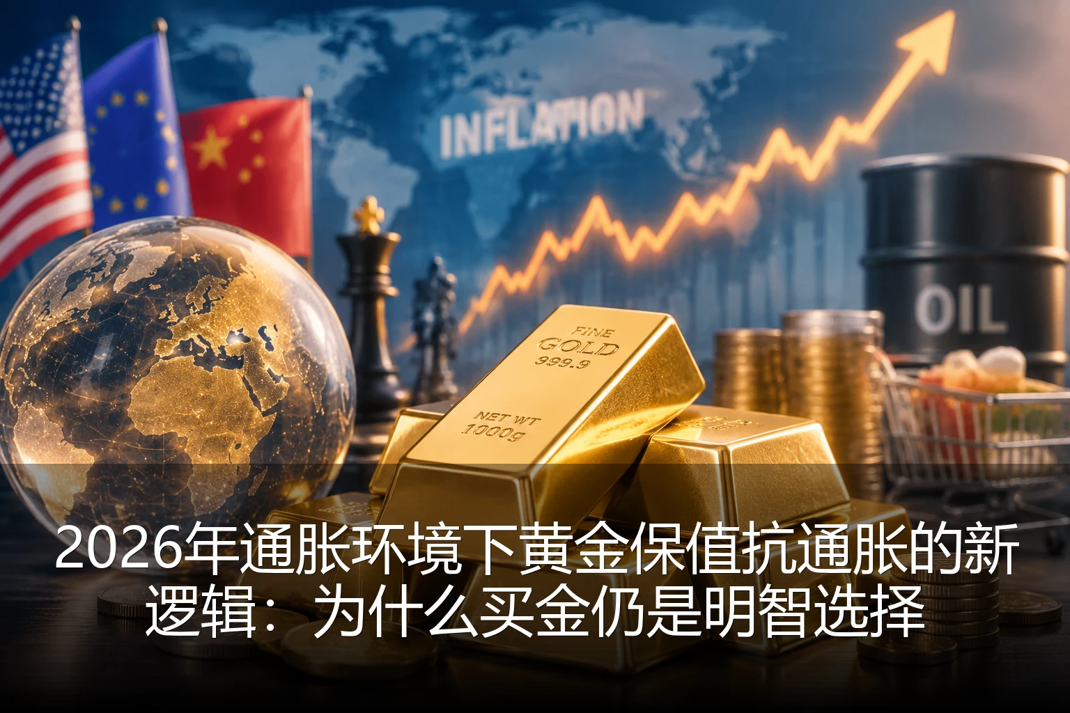2026年通胀环境下黄金保值抗通胀的新逻辑:为什么买金仍是明智选择