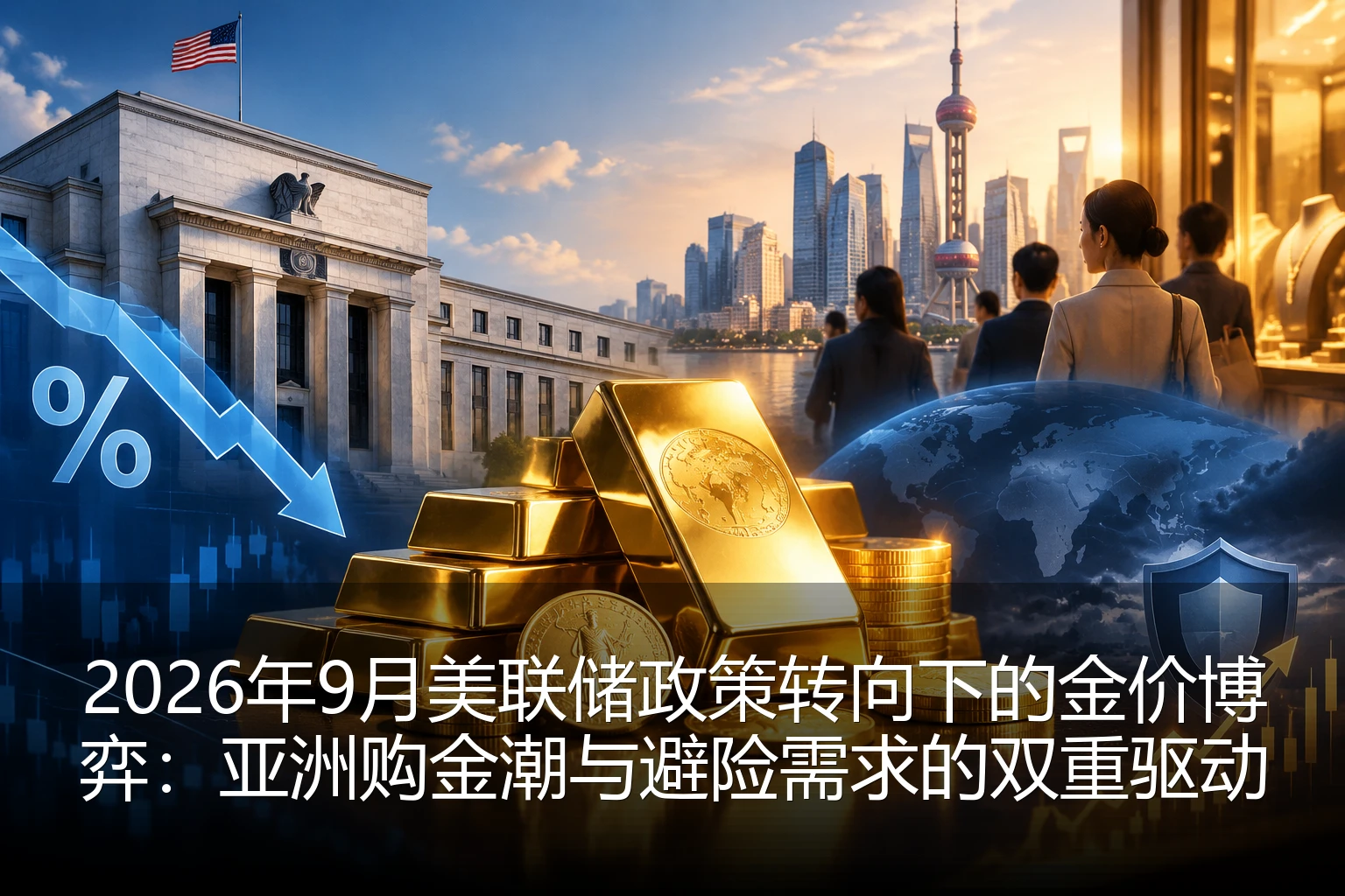 2026年9月美联储政策转向下的金价博弈：亚洲购金潮与避险需求的双重驱动