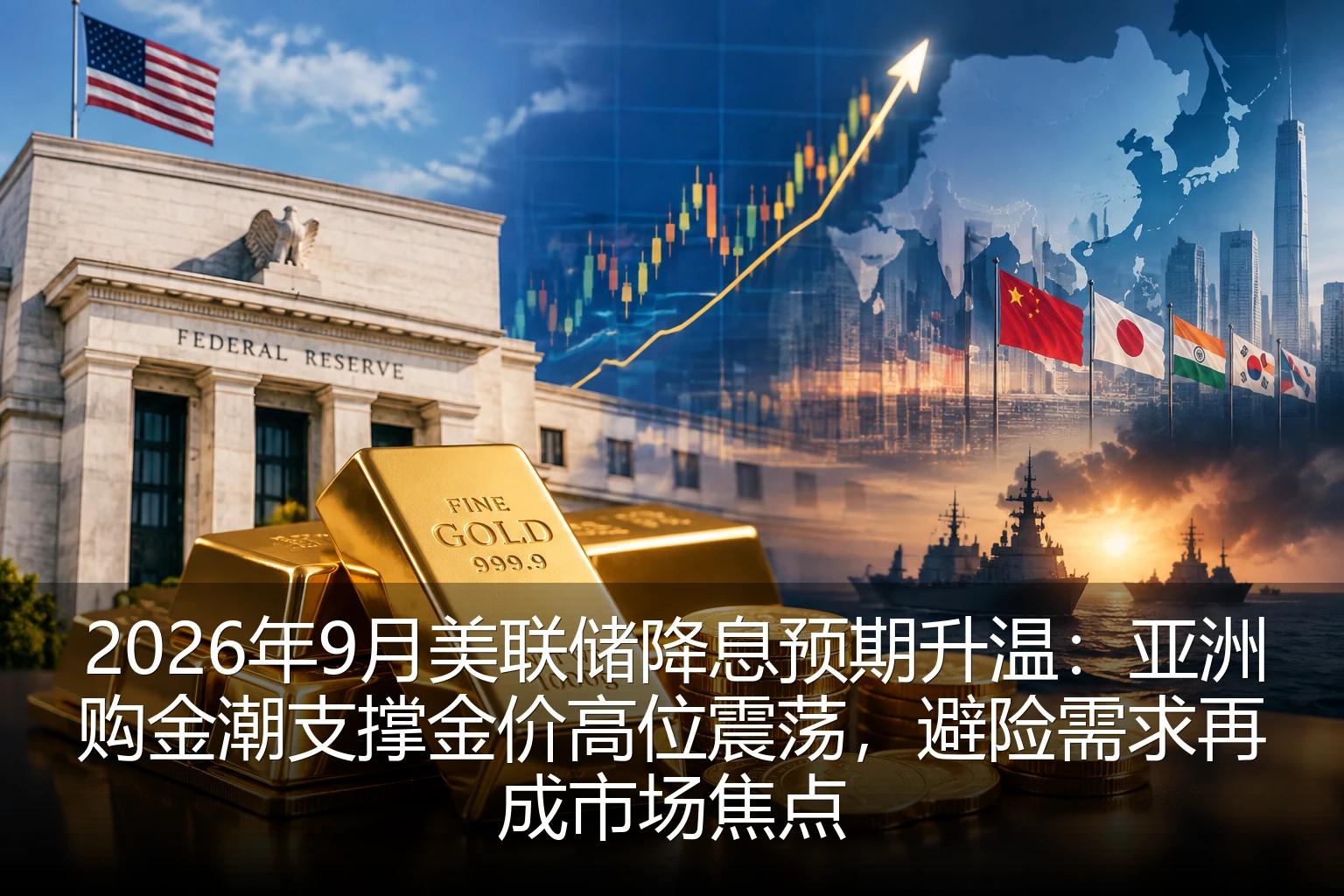 2026年9月美联储降息预期升温：亚洲购金潮支撑金价高位震荡，避险需求再成市场焦点